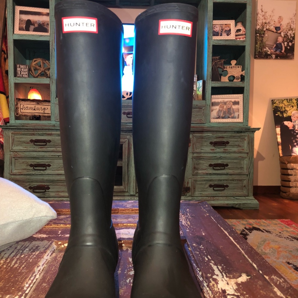Hunter adjustable rain boots